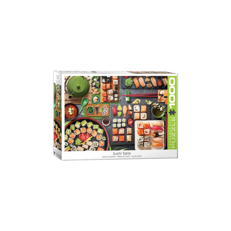 Puzzle Eurographics - Sushi Table - 1000 Pièces