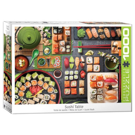 Puzzle Eurographics - Sushi Table - 1000 Pièces