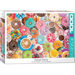 Puzzle Eurographics - Donut Party - 1000 Pièces