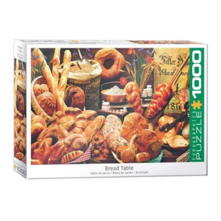 Puzzle Eurographics - Bread Table - 1000 Pièces
