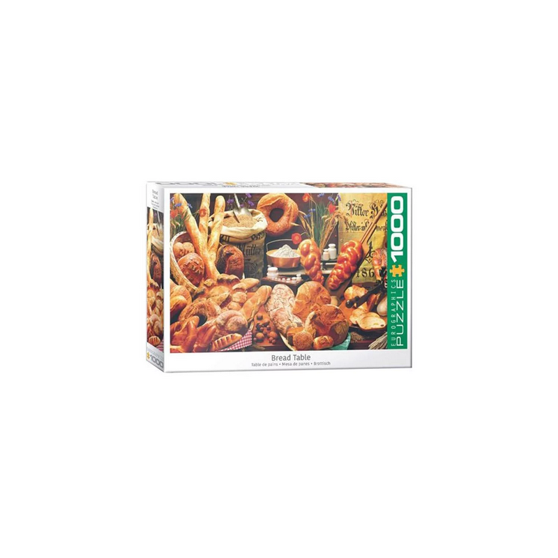 Puzzle Eurographics - Bread Table - 1000 Pièces