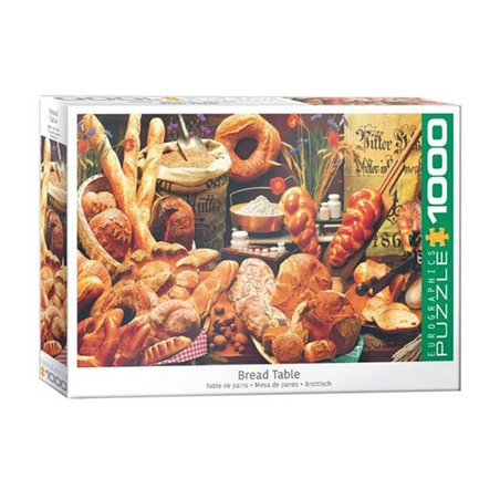 Puzzle Eurographics - Bread Table - 1000 Pièces