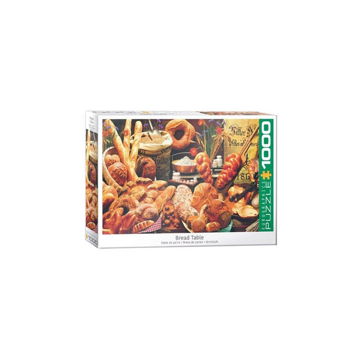 Puzzle Eurographics - Bread Table - 1000 Pièces
