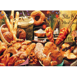 Puzzle Eurographics - Bread Table - 1000 Pièces