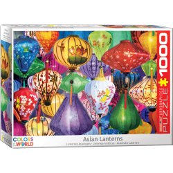 Puzzle Eurographics - Lanternes asiatiques - 1000 Pièces