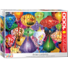 Puzzle Eurographics - Lanternes asiatiques - 1000 Pièces