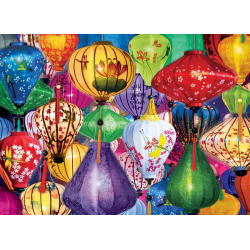 Puzzle Eurographics - Lanternes asiatiques - 1000 Pièces