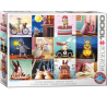 Puzzle Eurographics -  Drôles de Lapins - 1000 Pièces