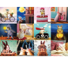 Puzzle Eurographics -  Drôles de Lapins - 1000 Pièces