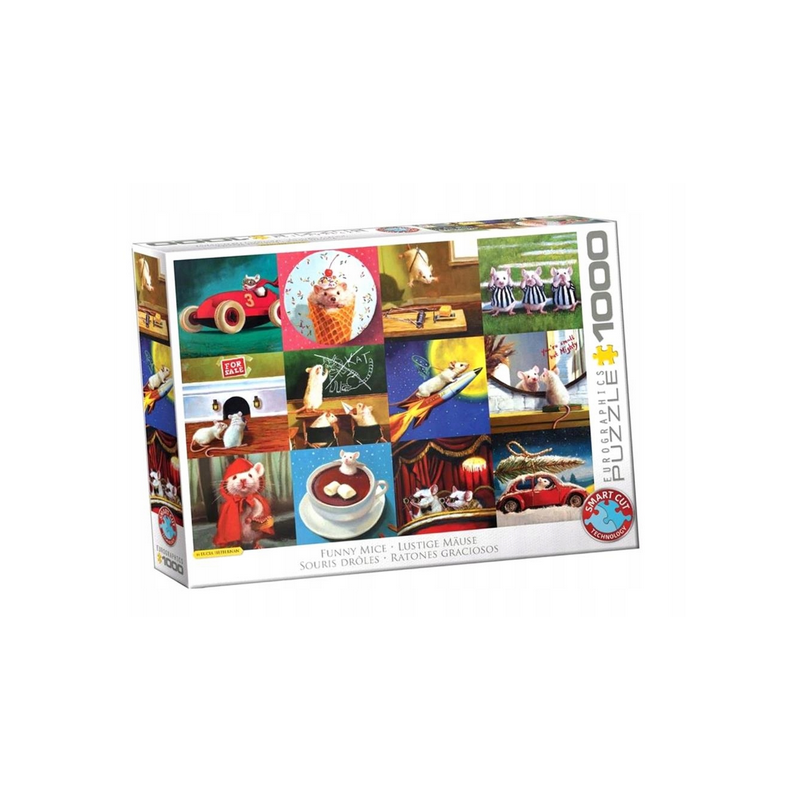 Puzzle Eurographics - Drôles de Souris - 1000 Pièces