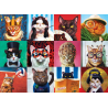Puzzle Eurographics - Drôles de Chats - 1000 Pièces