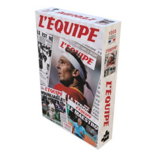 Puzzle L'Équipe - Les Légendes du Tennis - 1000 Pièces