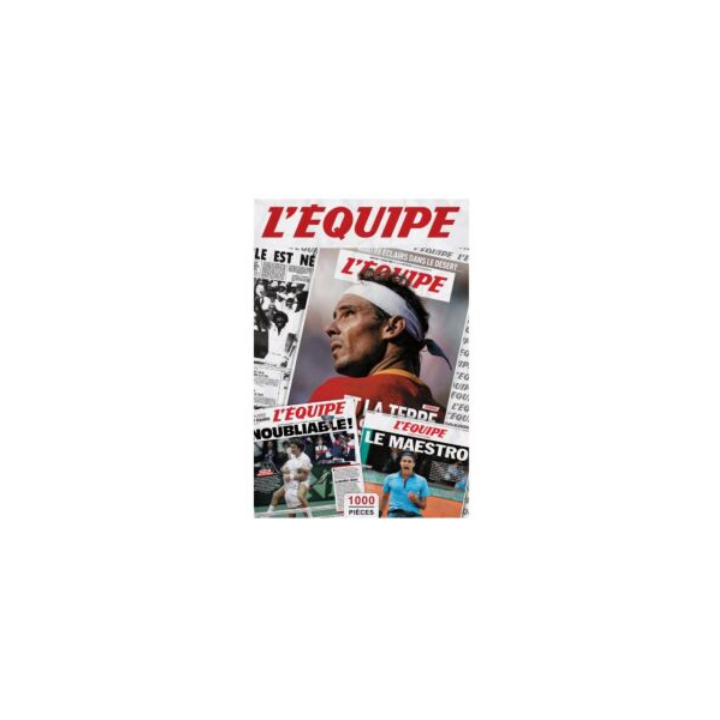 Puzzle L'Équipe - Les Légendes du Tennis - 1000 Pièces