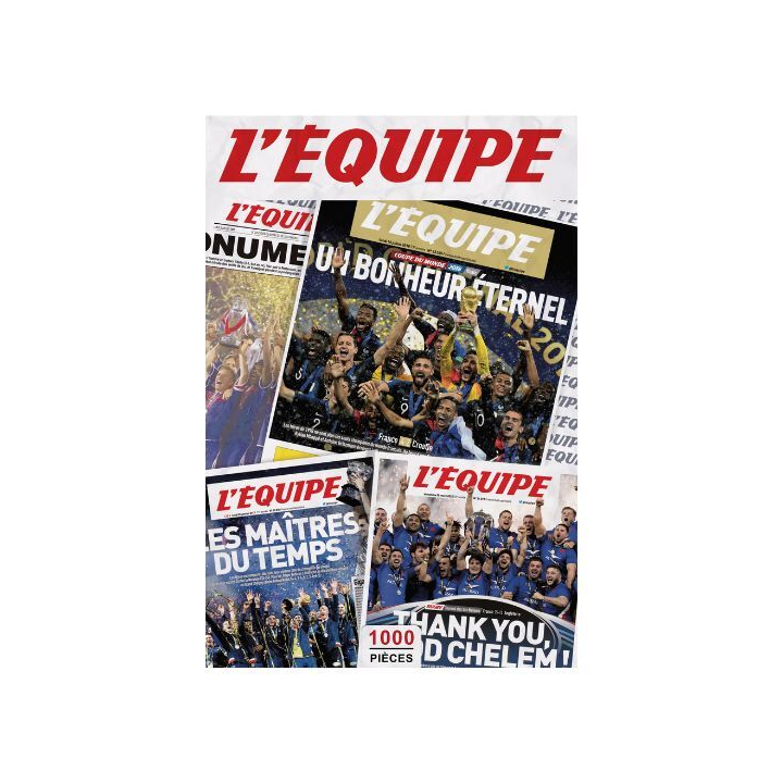 Puzzle L'Équipe - Exploits Football - 1000 Pièces