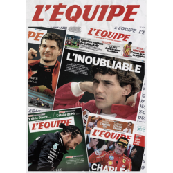 Puzzle L'Équipe - Les Légendes de la Formule 1 - 1000 Pièces
