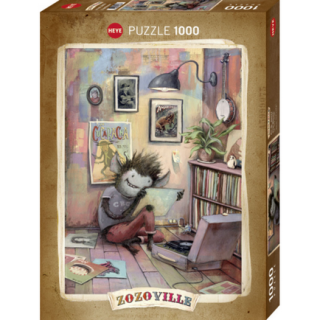 Puzzle Heye - Zozoville : Vinyl Monster - 1000 Pièces