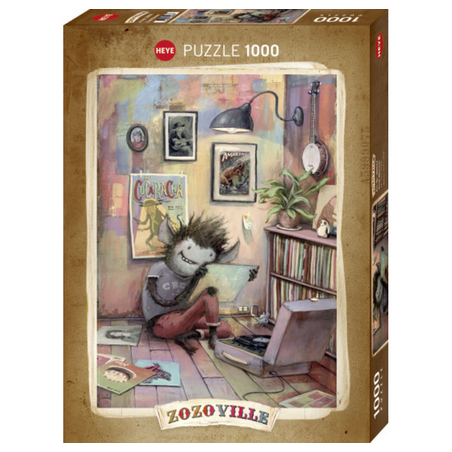 Puzzle Heye - Zozoville : Vinyl Monster - 1000 Pièces