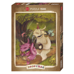 Puzzle Heye - Zozoville : Cuckoo Symphony - 1500 Pièces
