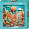 Puzzle Heye - Paper Like : Townscape – 1000 Pièces