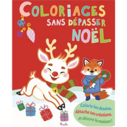 Livre de Coloriage sans dépasser - Noel
