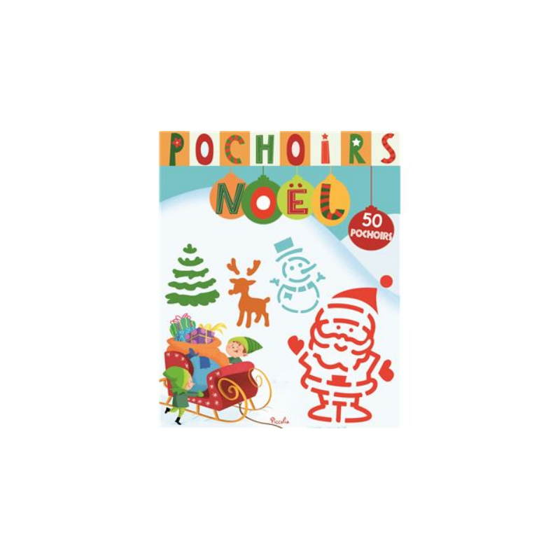 Livre Pochoirs - Noel