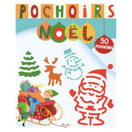 Livre Pochoirs - Noel