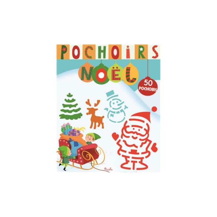 Livre Pochoirs - Noel