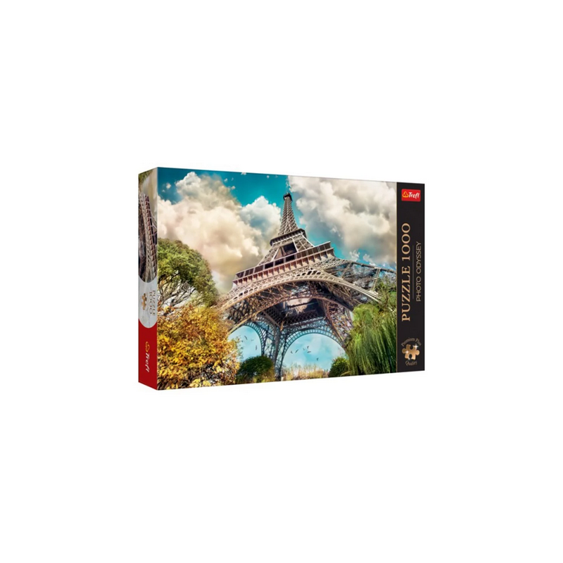 Puzzle Trefl - Odyssée Photographique : Tour Eiffel, Paris - 1000 pièces