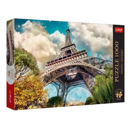 Puzzle Trefl - Odyssée Photographique : Tour Eiffel, Paris - 1000 pièces
