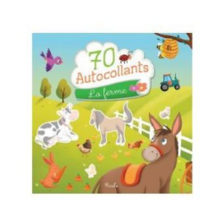 Livre autocolants - 70 autocollants - La ferme