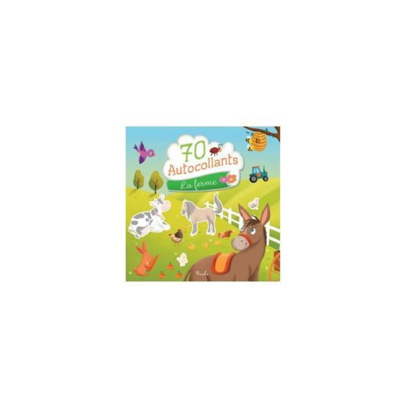 Livre autocolants - 70 autocollants - La ferme Livre autocolants - 70 autocollants - La ferme