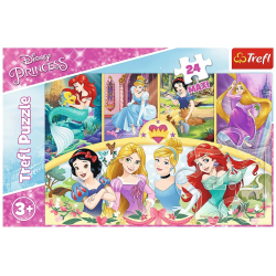 Puzzle Trefl - Disney Princesses – 24 pièces