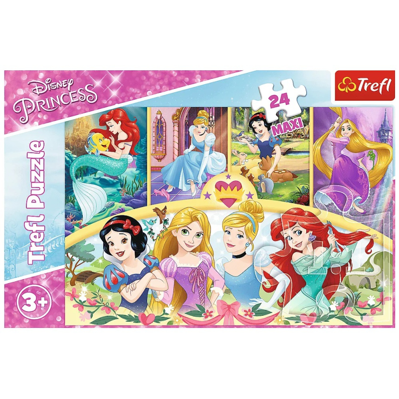 Puzzle Trefl - Disney Princesses – 24 pièces