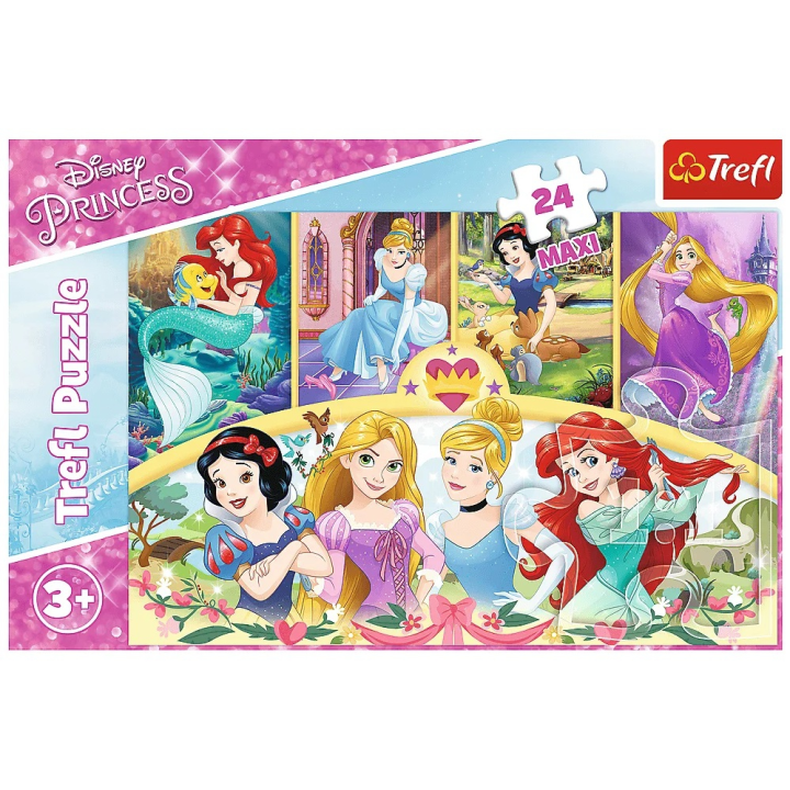 Puzzle Trefl - Disney Princesses – 24 pièces