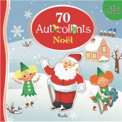 Livre autocollants - 70 autocollants - Noel
