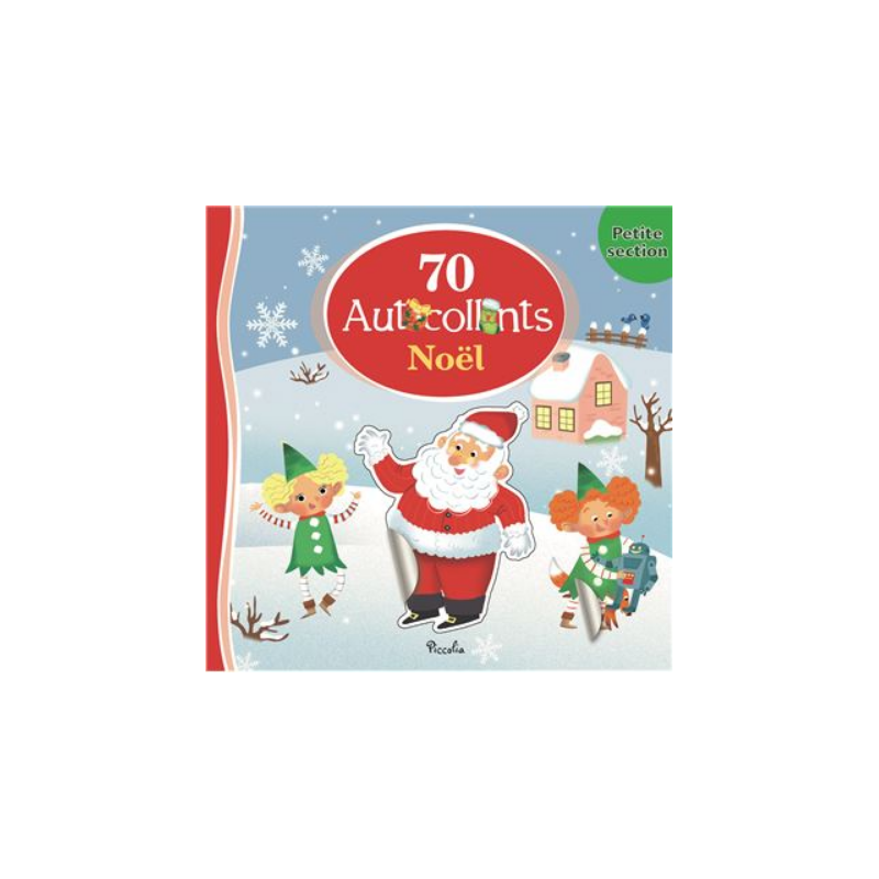 Livre autocollants - 70 autocollants - Noel Livre autocollants - 70 autocollants - Noel