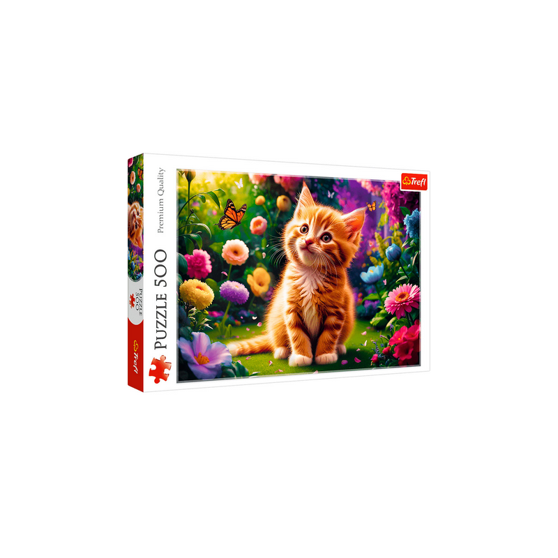 Puzzle Trefl - Chaton Mignon – 500 pièces