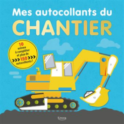 Livre autocollants - Mes autocollants - Du chantier