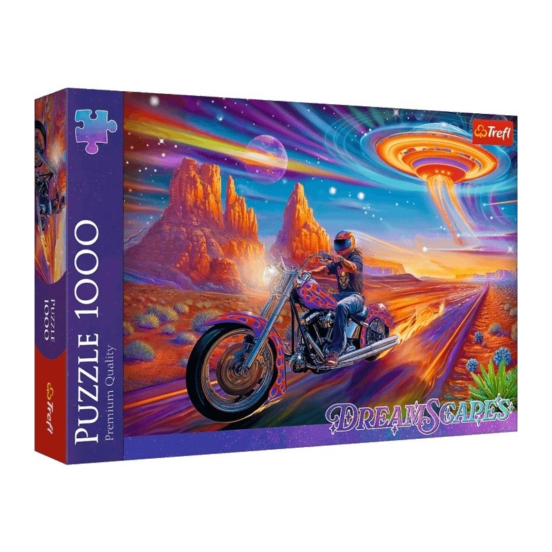 Puzzle Trefl -  Dreamscapes : Une Course Folle – 1000 pièces