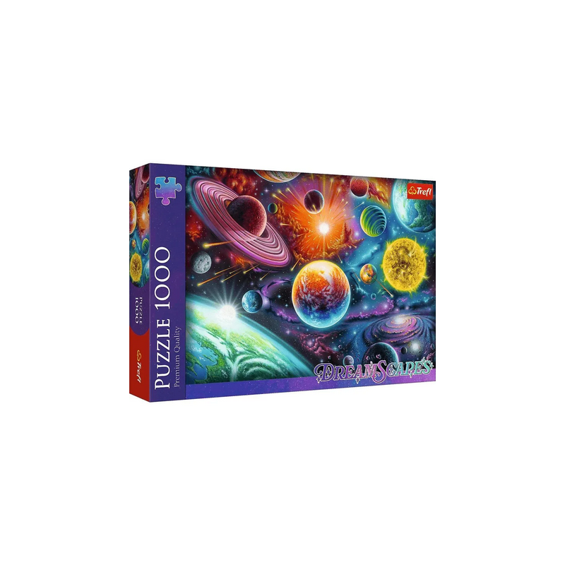 Puzzle Trefl -  Dreamscapes : Une Aventure Spatiale – 1000 pièces