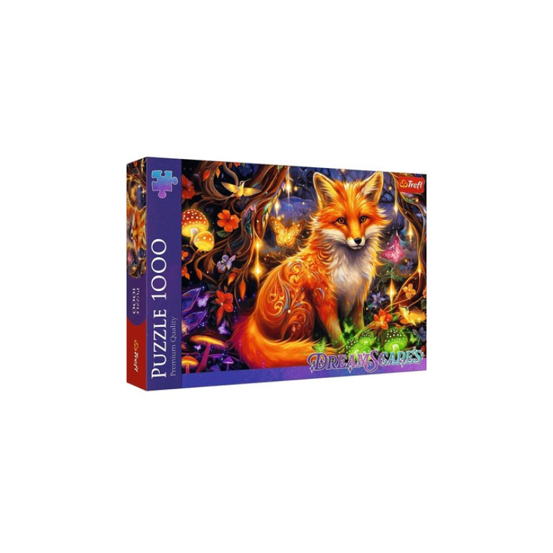Puzzle Trefl -  Dreamscapes : Un Renard de Conte de Fées – 1000 pièces