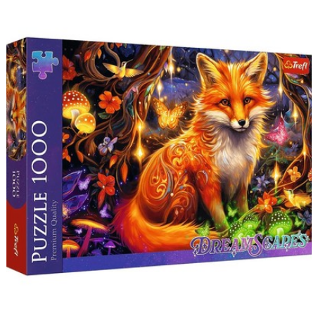 Puzzle Trefl -  Dreamscapes : Un Renard de Conte de Fées – 1000 pièces