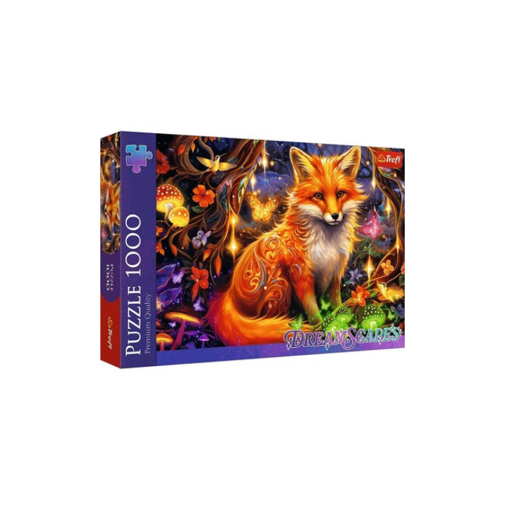 Puzzle Trefl -  Dreamscapes : Un Renard de Conte de Fées – 1000 pièces