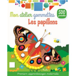 Livre gommettes -Mon atelier gomettes - Les paillions