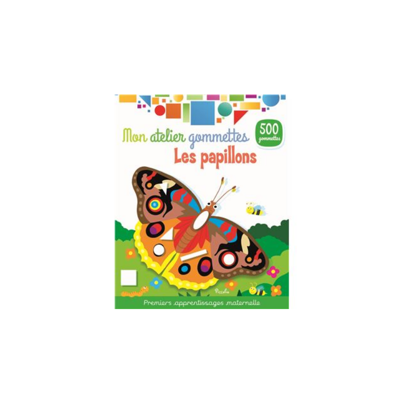 Livre gommettes -Mon atelier gomettes - Les paillions