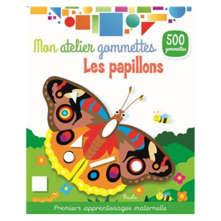 Livre gommettes -Mon atelier gomettes - Les paillions