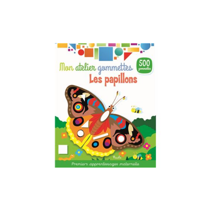 Livre gommettes -Mon atelier gomettes - Les paillions