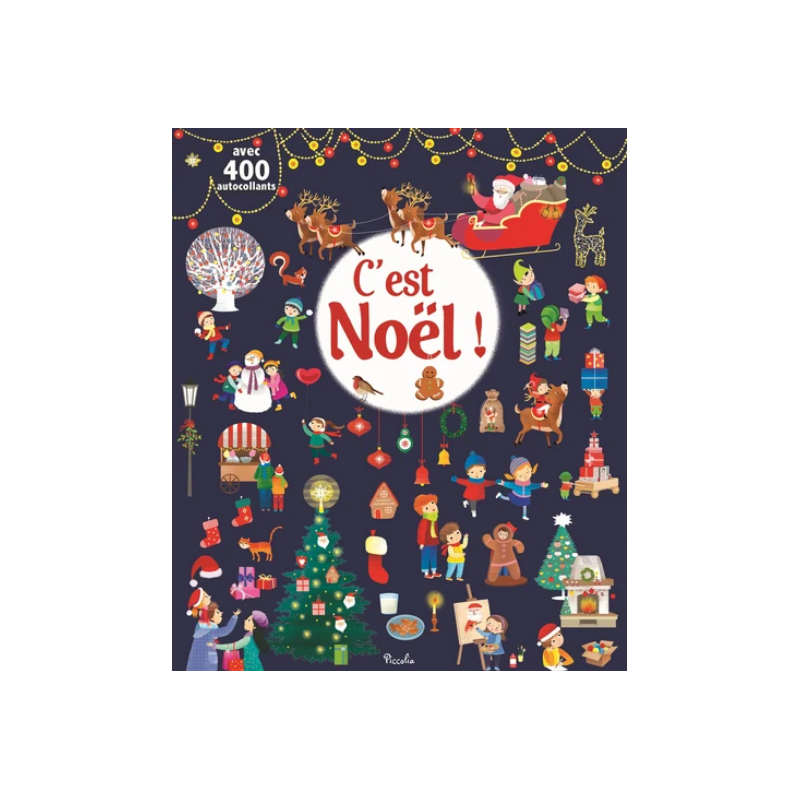 Livre autocollants - C'est Noel !
