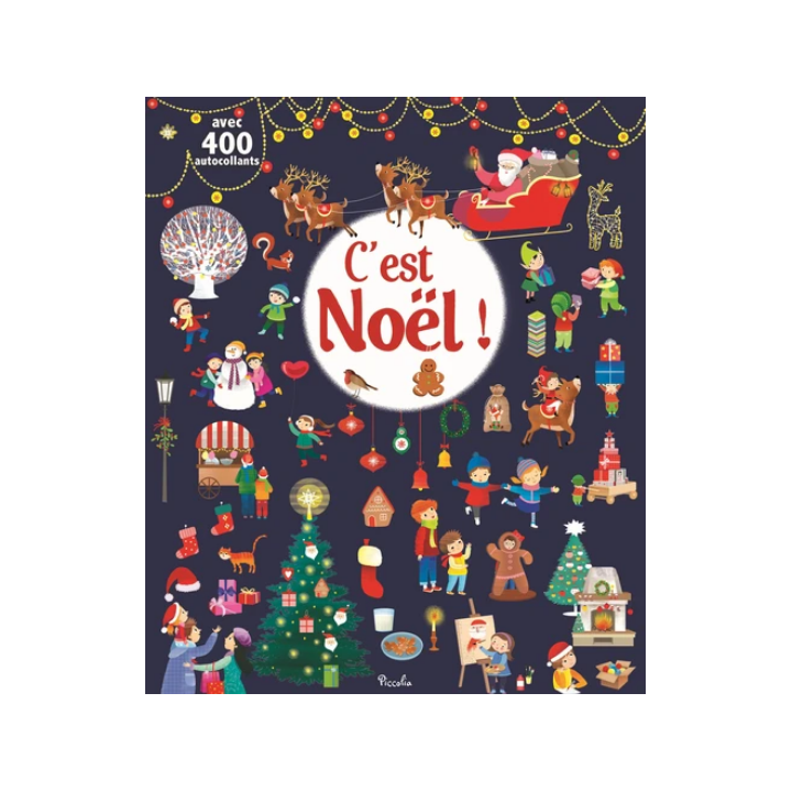 Livre autocollants - C'est Noel !
