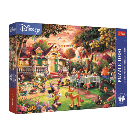 Puzzle Trefl - Disney : Fête d'Anniversaire de Mickey Mouse – 1000 pièces